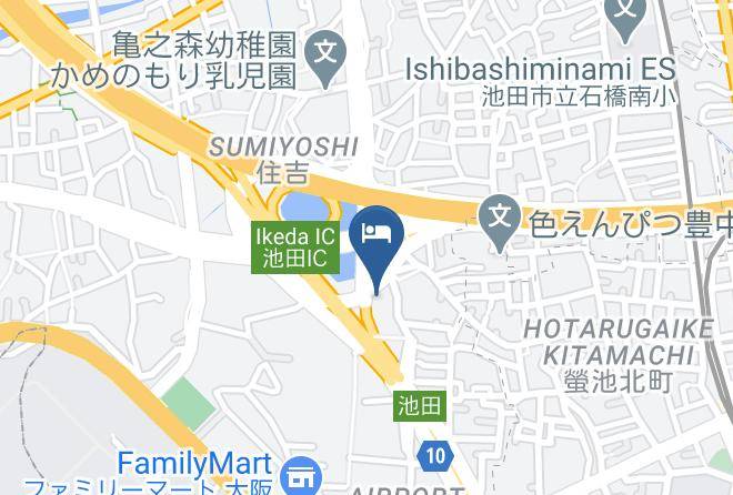 Ikeda City - Hotel Mint Maps