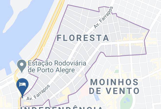 Hotel Minuano Express Map