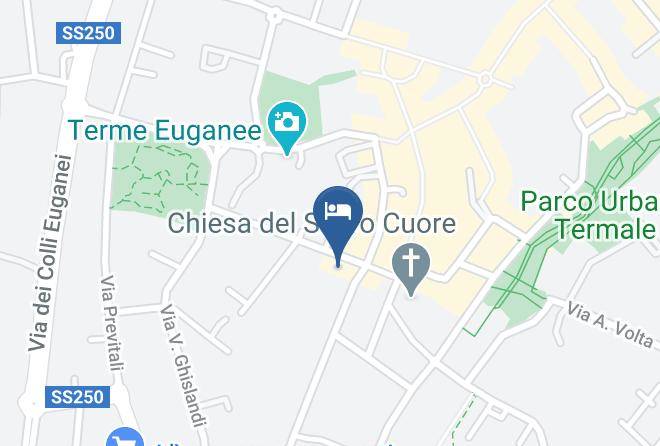 Padua - Hotel Mioni Pezzato Maps