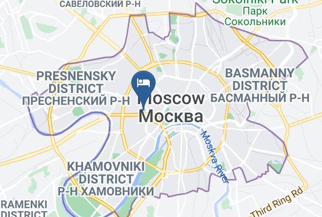 Moscow - Hotel Mir Arbata Maps