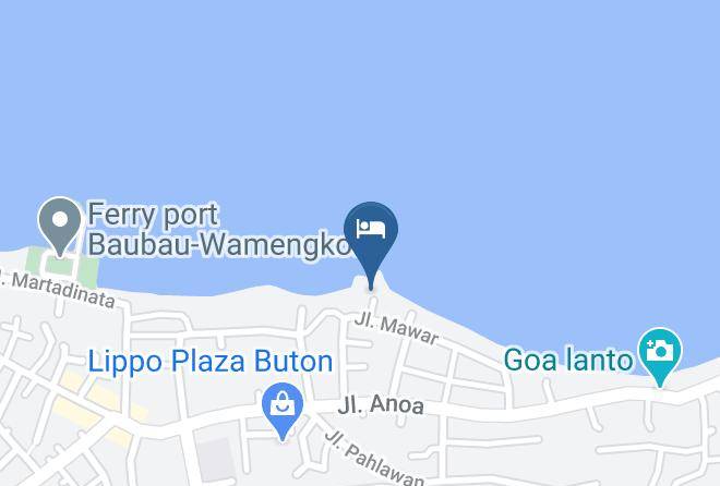 Kota Baubau - Hotel Mira Maps