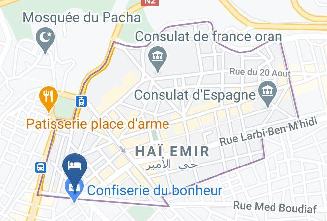 Oran - Hotel Mira Maps