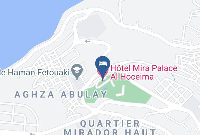 Al Hoceima - Hotel Mira Palace Al Hoceima Maps
