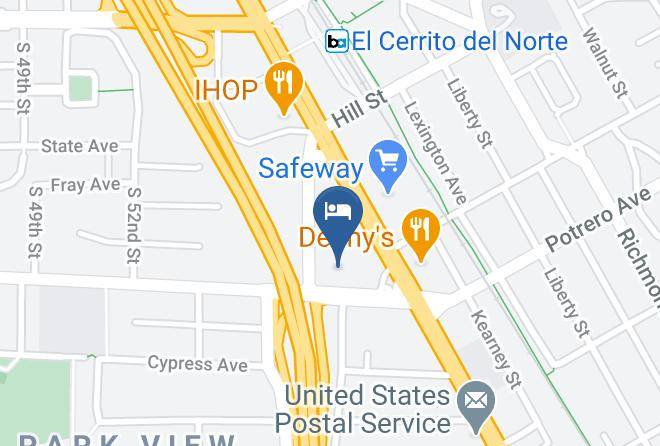 Contrata - Hotel Mira Vista Berkeley North Maps