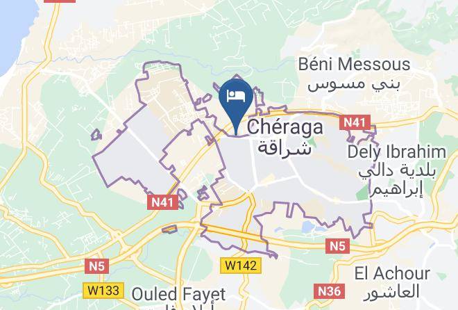Algeria - Hotel Miraa Maps