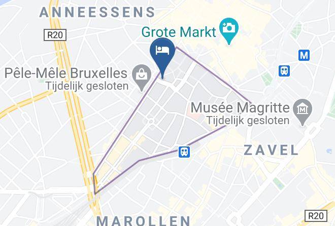 Brussels - Hotel Mirabeau Maps