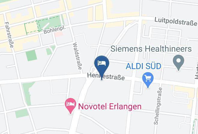 Erlangen - Hotel Mirabell Erlangen Maps