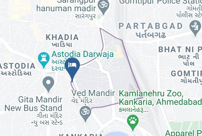Ahmadabad - Hotel Miracle Maps