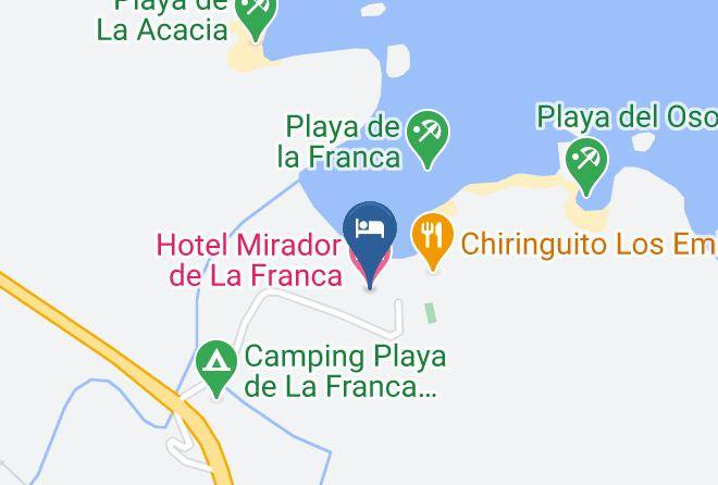 Asturias - Hotel Mirador De La Franca Maps