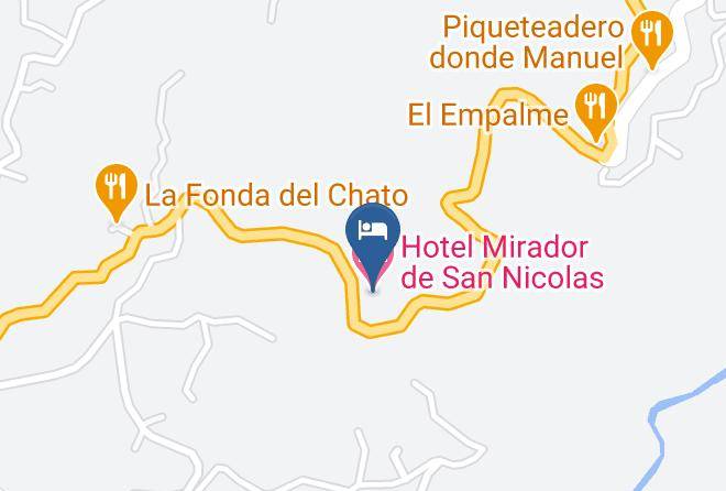 Ubaque - Hotel Mirador De San Nicolas Maps