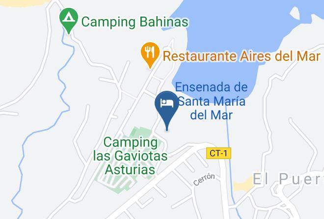 Asturias - Hotel Mirador De Santa Maria Maps