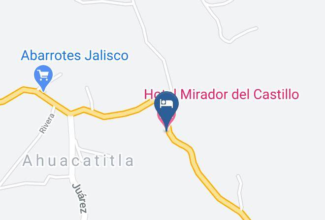Axtla De Terrazas - Hotel Mirador Del Castillo Maps