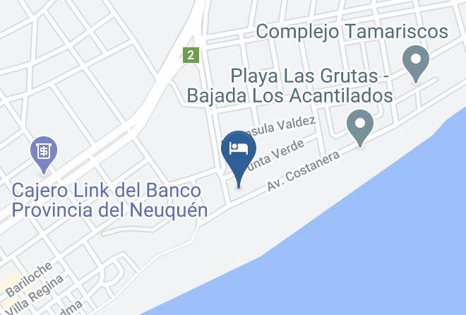 San Antonio Oeste - Hotel Mirador Del Golfo Maps