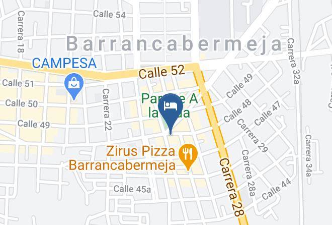 Barrancabermeja - Hotel Mirador Del Parque Maps