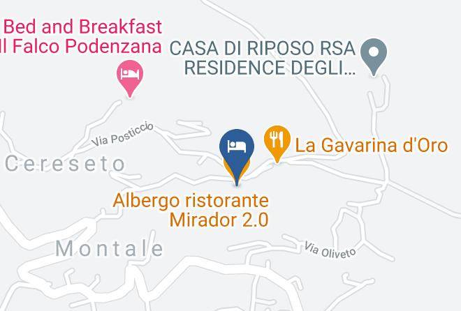 Massa Carrara - Hotel Mirador Maps