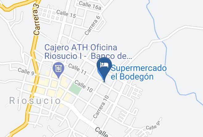 Rio Sucio - Hotel Mirador Maps