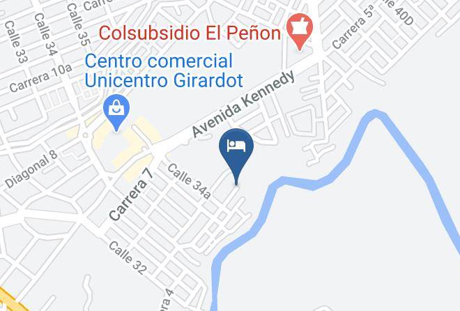 Girardot - Hotel Mirador San Jorge Maps