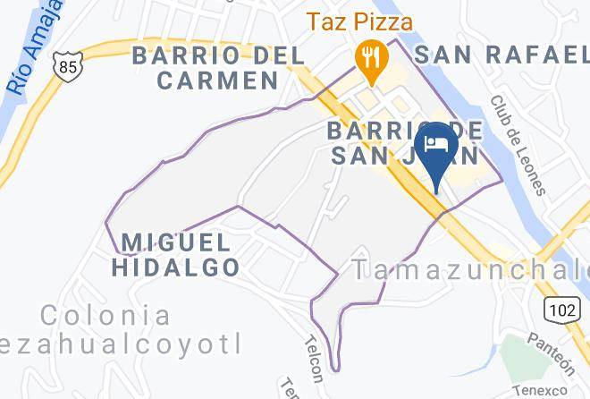 Tamazunchale - Hotel Mirador Maps
