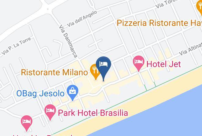 Venice - Hotel Mirafiori Di Veronese M & C Sas Maps