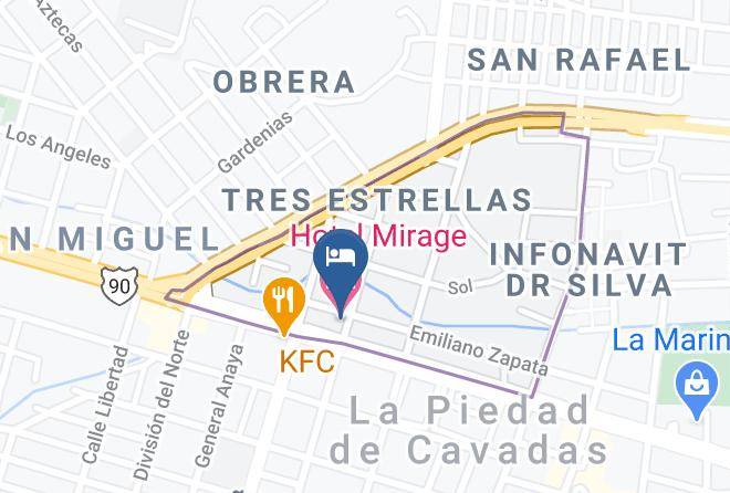 La Piedad - Hotel Mirage La Piedad Maps
