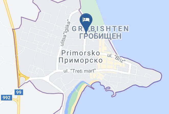 Primorsko - Hotel Mirage Maps