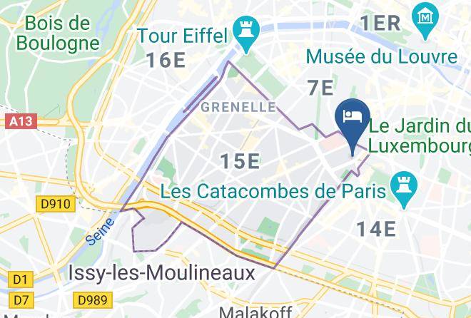 Paris - Hotel Miramar Maps