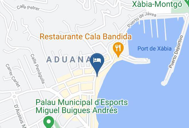Alicante - Hotel Miramar Maps