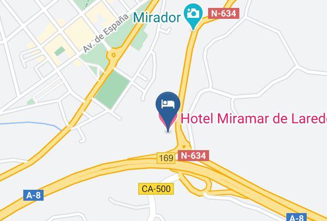 Laredo - Hotel Miramar De Laredo Maps