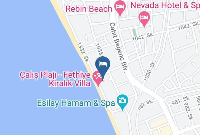 Fethiye - Hotel Miramar Fethiye Maps