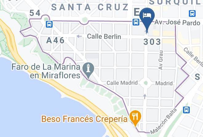 Miraflores - Hotel Miramar Maps