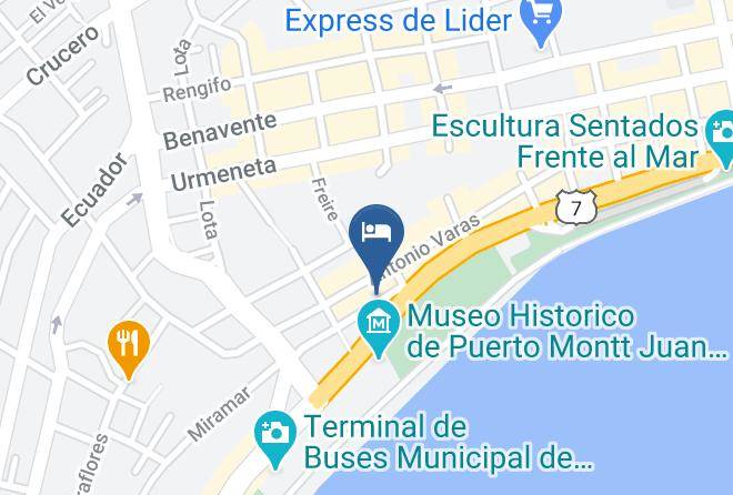 Llanquihue Province - Hotel Miramar Maps