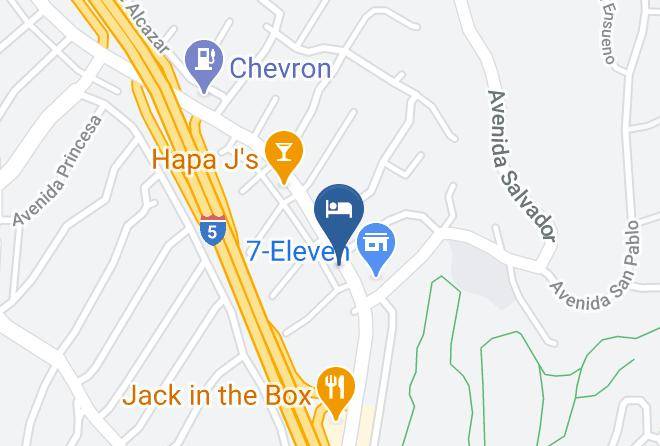 Orange - Hotel Miramar San Clemente Maps