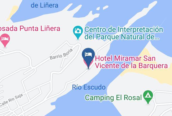 San Vicente De La Barquera - Hotel Miramar San Vicente De La Barquera Maps