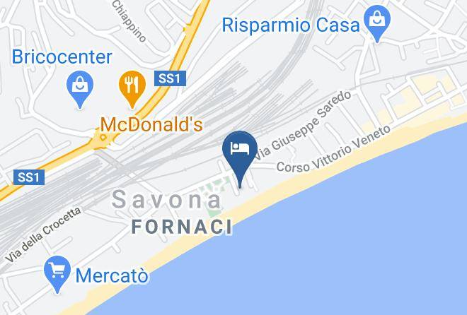 Savona - Ariston Mare Maps