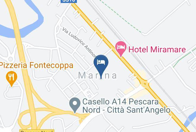 Pescara - Hotel Miramare Maps