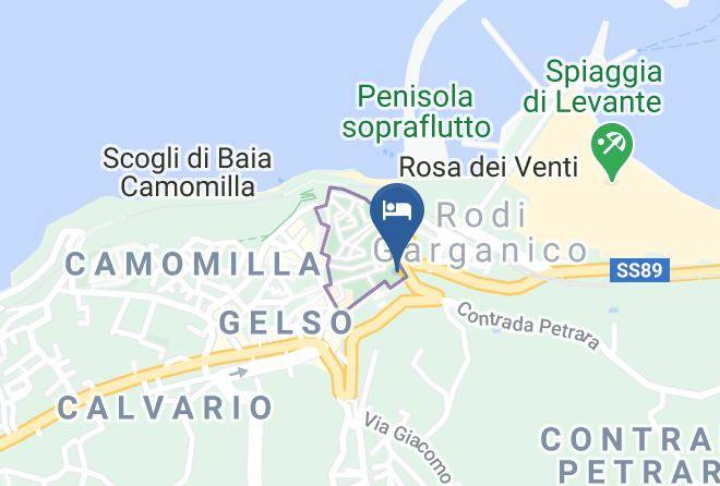 Foggia - Hotel Miramare Maps