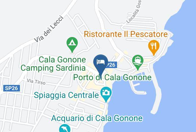 Nuoro - Hotel Miramare Maps