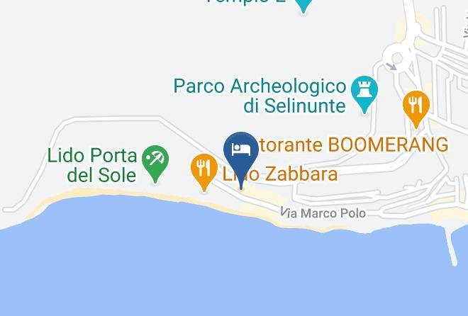 Trapani - Hotel Miramare Maps