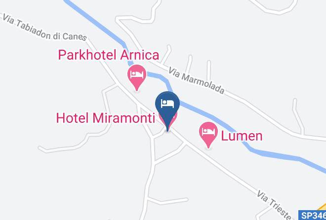 Hotel Miramonti Map