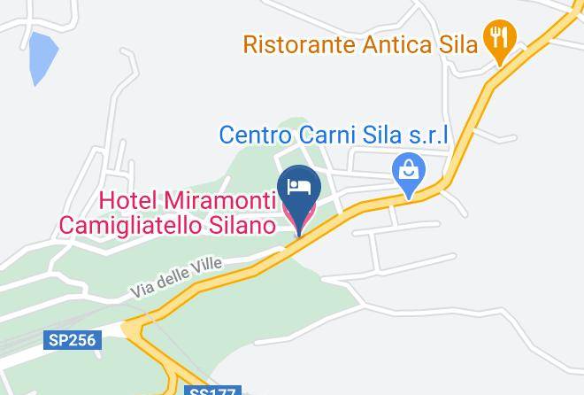 Cosenza - Hotel Miramonti Camigliatello Silano Maps