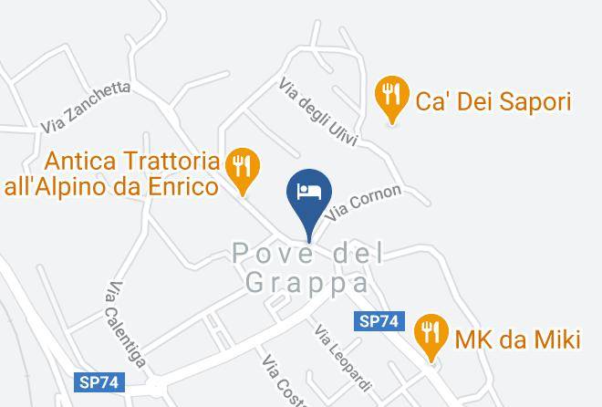 Vicenza - Hotel Miramonti Maps