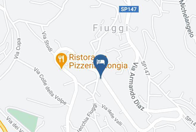 Hotel Miramonti Fiuggi Map