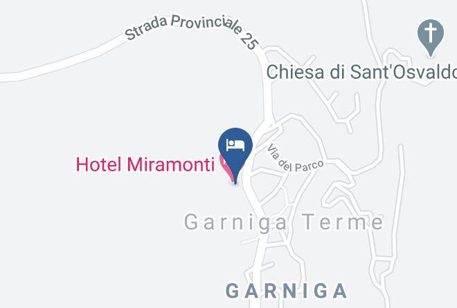 Trento - Hotel Miramonti Maps