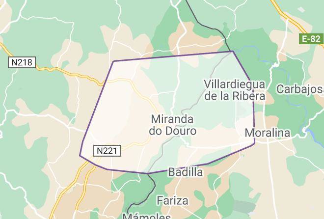 Miranda Do Douro - Hotel Miranda Do Douro Maps