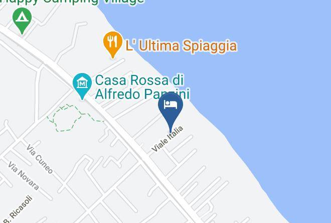 Rimini - Hotel Miranda Maps