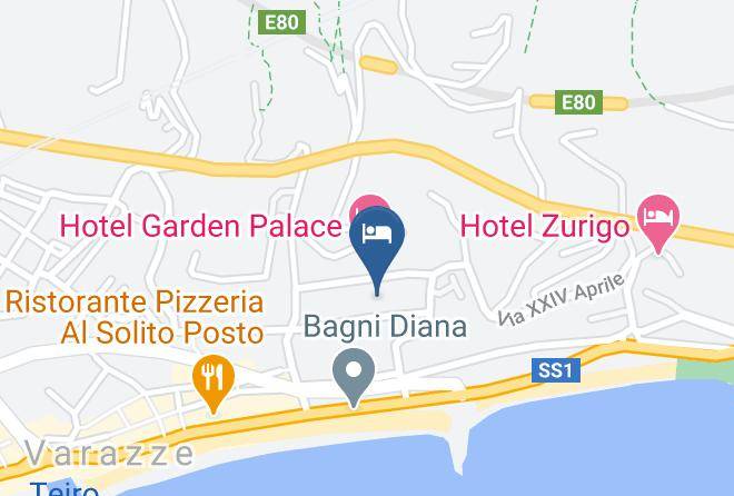 Savona - Hotel Miranda Maps