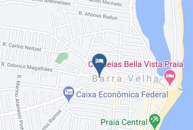 Barra Velha - Hotel Mirante Maps