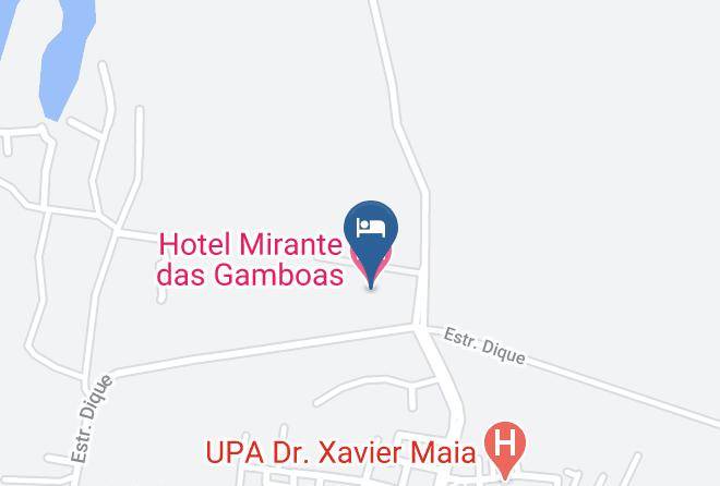 Hotel Mirante Das Gamboas Map