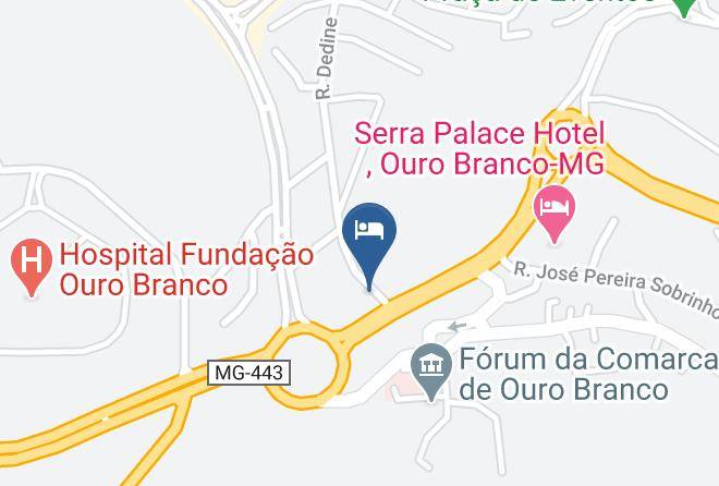 Ouro Branco - Hotel Mirante Flat Maps