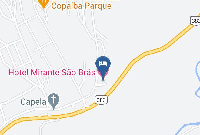 Sao Bras Do Suacui - Hotel Mirante Sao Bras Maps